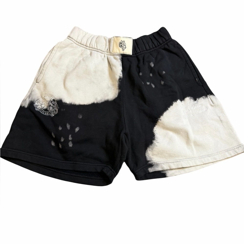 Darc Sport Men’s Limited‎ Edition Fleece Shorts Black Cream Medium 618/1000